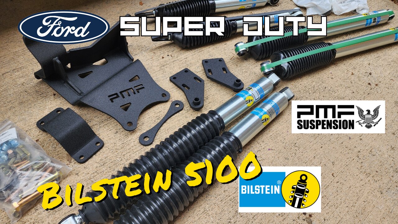 4th Gen Ford Super Duty Shock Upgrade with PMF Dual Steering Stabilizer