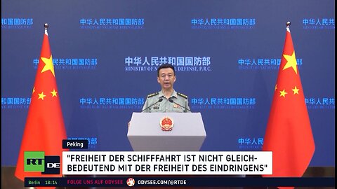 Provokation der Bundesmarine: China verurteilt deutsche Durchfahrt durch Taiwanstraße