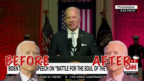 BIDEN’S Red October - Before and After