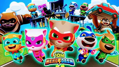 Talking tom hero dash new update Gameplay Walkthrough