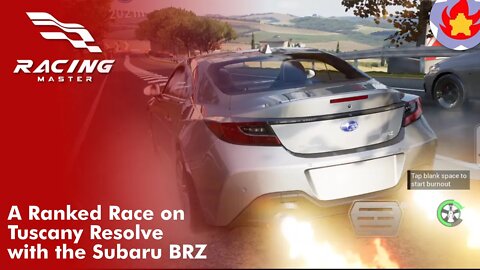 A Ranked Race on Tuscany Resolve with the Subaru BRZ | Racing Master