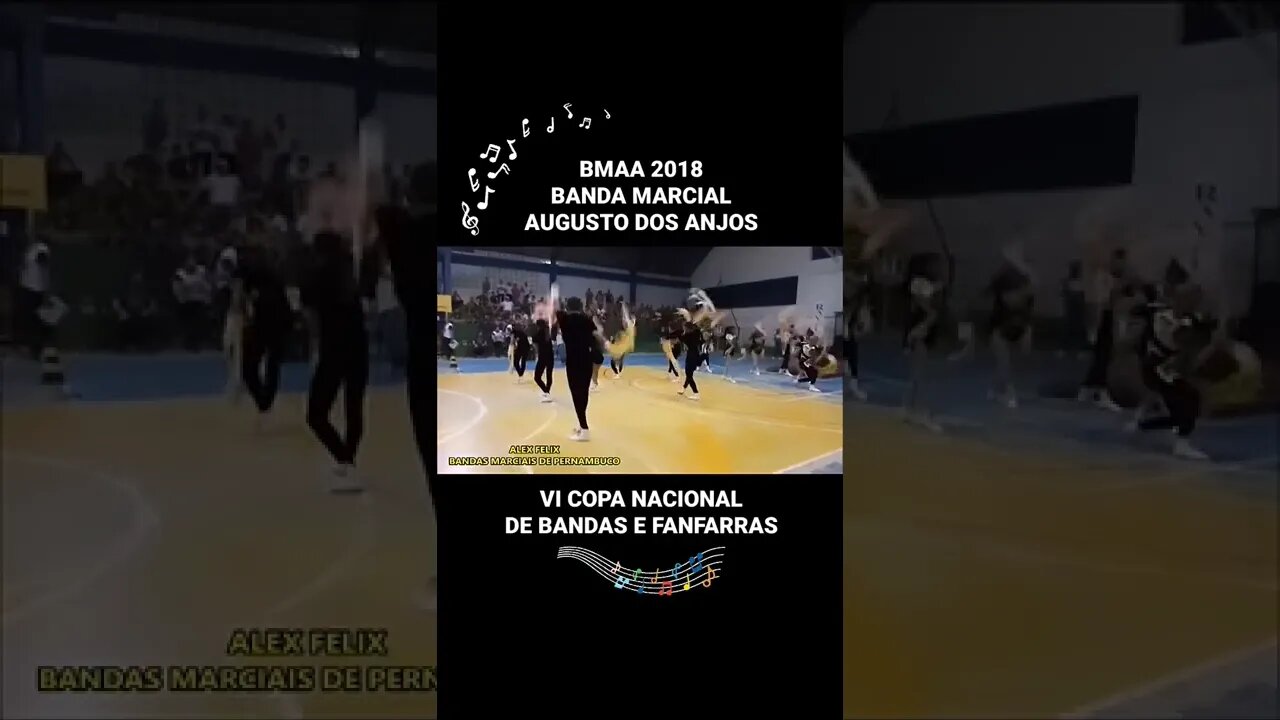 BMAA 2018 - BANDA MARCIAL AUGUSTO DOS ANJOS - #shorts