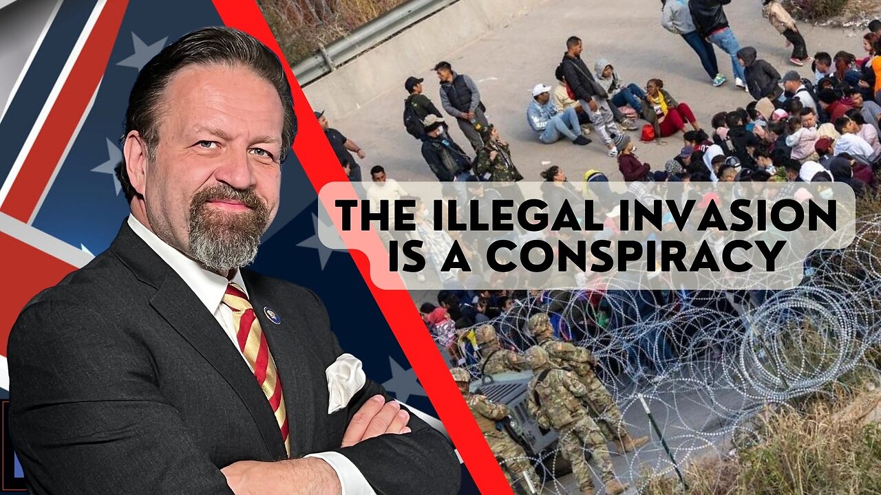 The illegal invasion is a conspiracy. Ben Bergquam with Sebastian Gorka on AMERICA First