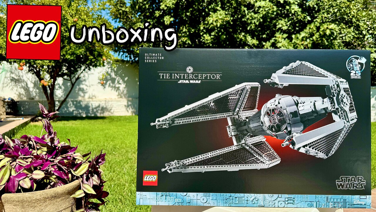 LEGO Star Wars TIE Interceptor 75382 Unboxing