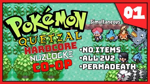 We Attempt Pokemon Hardcore Nuzlocke CO-OP