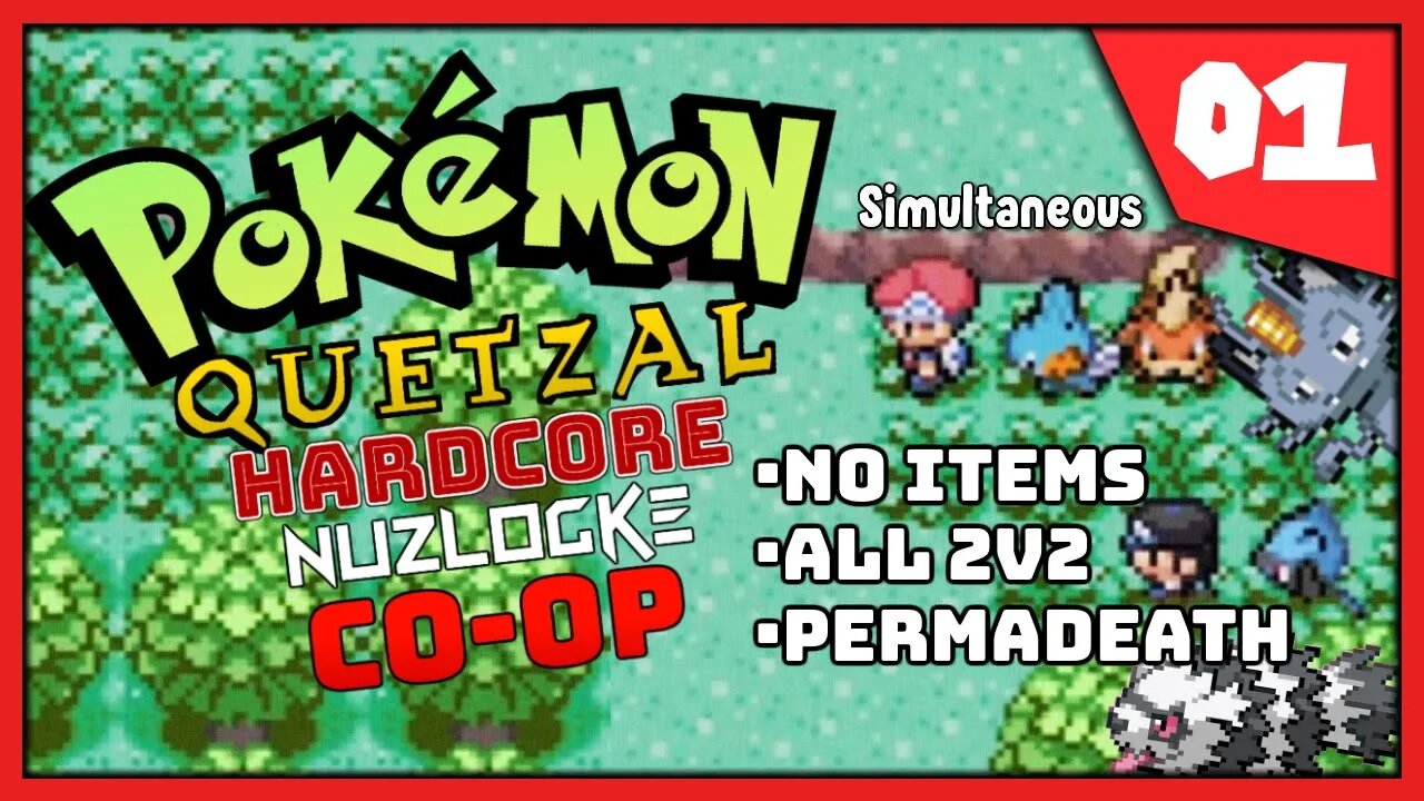 We Attempt Pokemon Hardcore Nuzlocke CO-OP