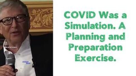 Bill Gates on Epidemic Practice Simulations and SARS Covid 2