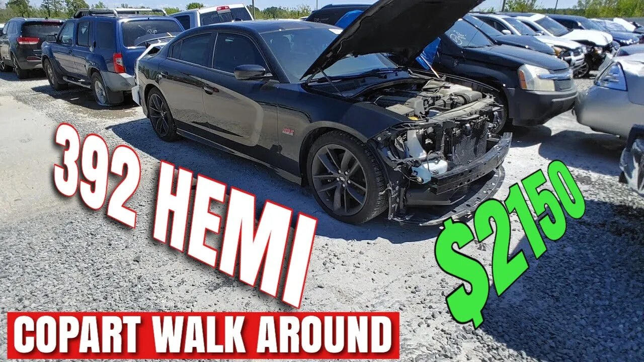 Copart Walk Around 392 Hemi Ferrari GT Spyder