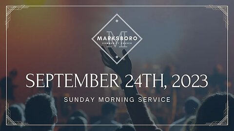 MCC September 24th Pt.1 Sunday Service