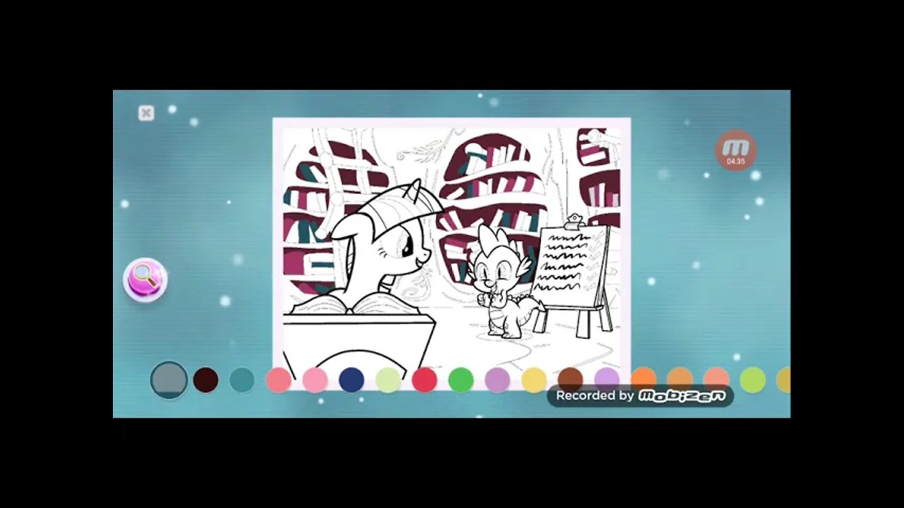 Lets Paint Celestia and Spike! / MLP: Color by Magic