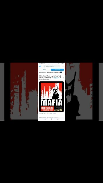 Jogo Grátis na Steam: Mafia