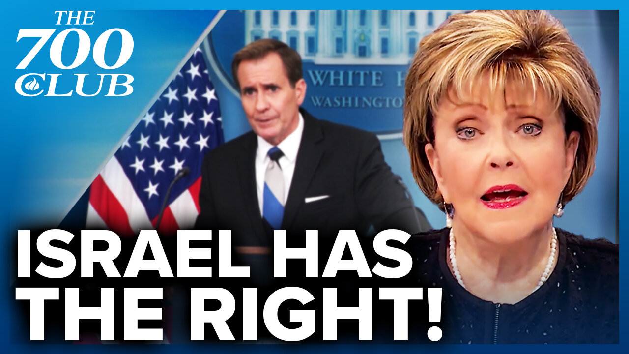 The White House Says Israel Is Defending Themselves From Genocide | The 700 Club