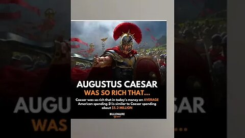 Augustus Caesar Was So Rich That... tiktok thebusinessmind786