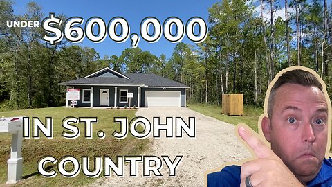 One Acre and larger homes in St Augustine priced between $300,000 to $600,000. 2023