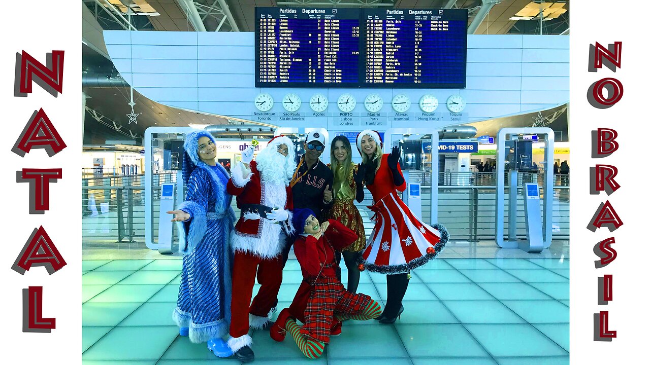 VOU PASSAR O NATAL NO BRASIL HO HO HO