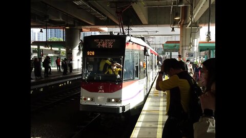 [首航‧後卡前面展望之二]輕鐵第五期列車1133-1211行走751P線往天水圍行車片段