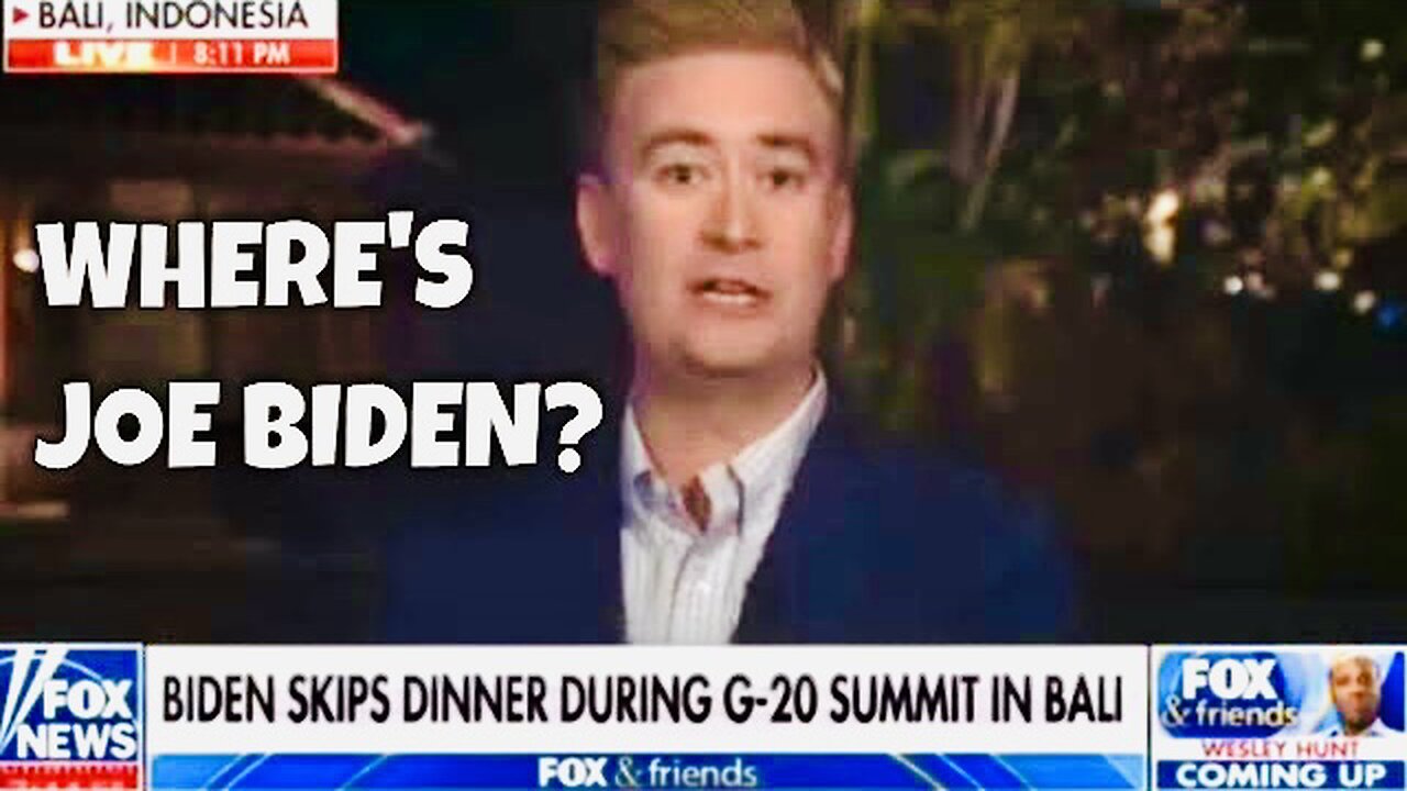 Joe Biden Missing - Staff calls a LID, as Joe skips dinner with World Leaders 🤔