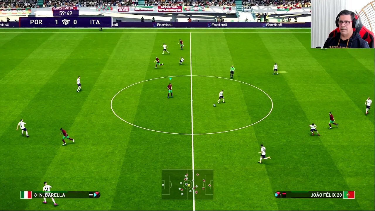 PES2021#43 2 JOGOS AMIGAVEIS COM PORTUGAL ITALIA E BRASIL