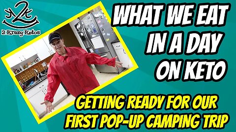 What we eat on keto to lose weight | Getting ready to go camping | Keto full day of eating