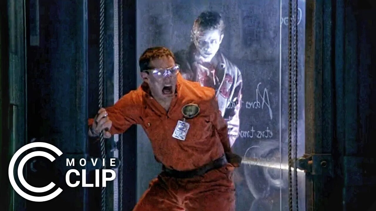 13 GHOSTS (2001) - The Electrician gets attacked by the Ghosts | Cinephile