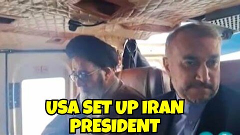 UNITED STATES SET UP IRAN PRESIDENT FOR ISRAEL