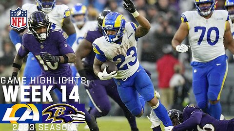 Los Angeles Rams vs. Baltimore Ravens | 2023 Week 14 Game Highlights