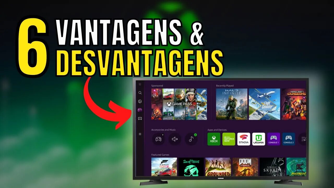 TOP 6 VANTAGENS e DESVANTAGENS das TVs SAMSUNG 2022 (TV para CLOUD GAMING)