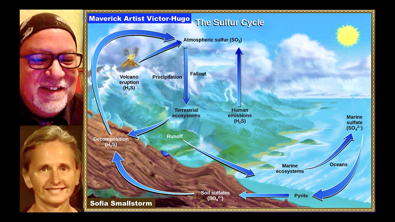 Sofia Smallstorm Victor Hugo Fire Brimstone Organic Sulfur Cycle Carbon Based Abundant Earth Element