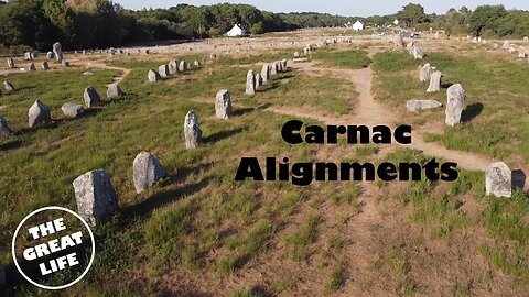 MEGALITHIC STONE ALIGNMENTS @ CARNAC | SHOWER MAYHEM | VAN LIFE EUROPE E03