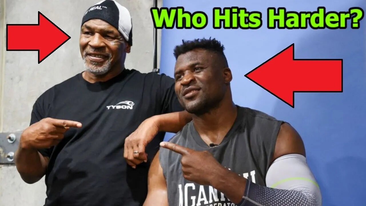 Francis Ngannou Training in Mike Tyson's GYM! [2024] HD