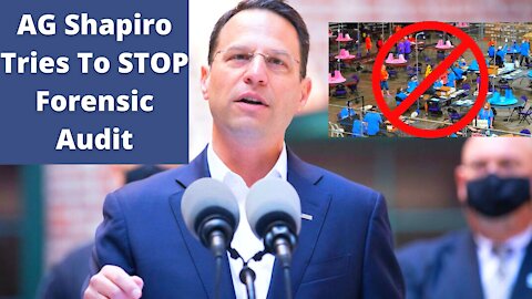 BREAKING: AG Shapiro in PA Threatens Lawsuit to STOP Forensic Audit