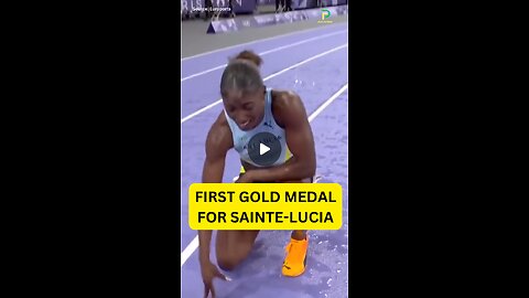 Julien Alfred Won The First ever Gold medal for her country Sainte-Lucia