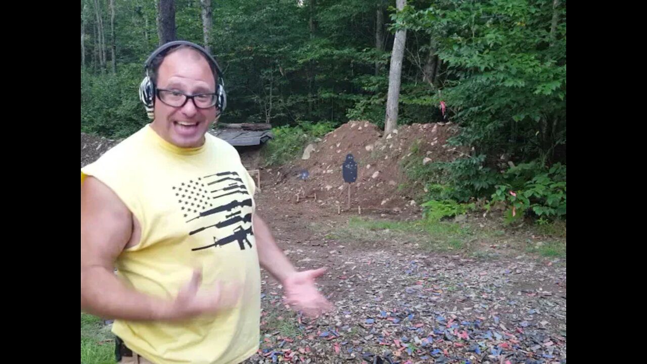 BC-C Zone IPSC Target moving and shooting!