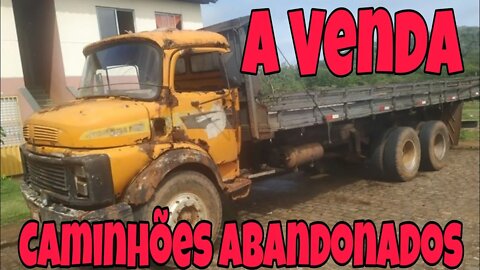 🚚 Caminhões Abandonados Repousando Brasil à Venda 📉 Oliveira Isaias