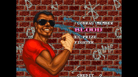 VENDETTA [Konami, 1991] (Blood)