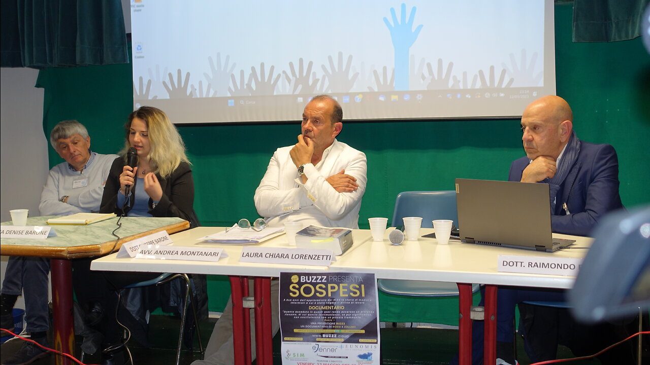 Bologna 12.05.2023 Dibattito proiezione Documentario "Sospesi" Parte 1a