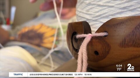 Harford Co. woman crochets hearts for families who lost children to gun violence