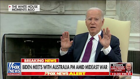 Biden Won't Take Questions Since He's Having Presser Where He'll Call On Pre-Selected Reporters