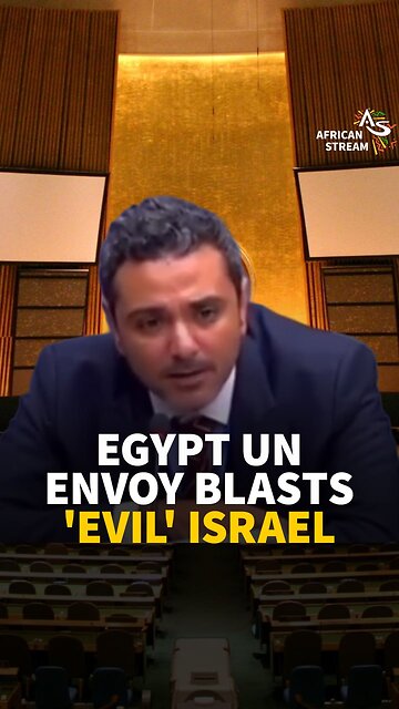 EGYPT UN ENVOY BLASTS 'EVIL' ISRAEL