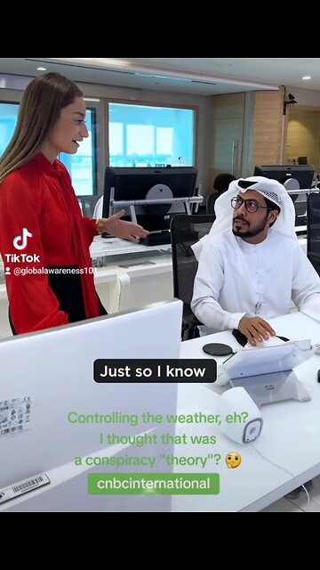 Bragging About Cloud Seeding In Dubai.