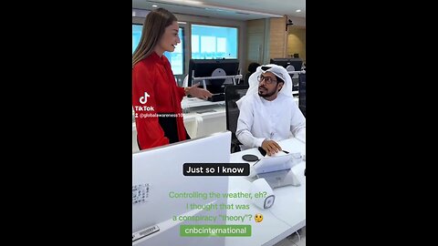 Bragging About Cloud Seeding In Dubai.