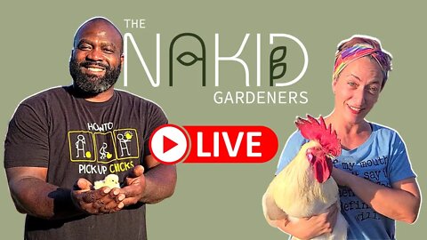 🔴 The Nakid Gardeners Homestead Updates