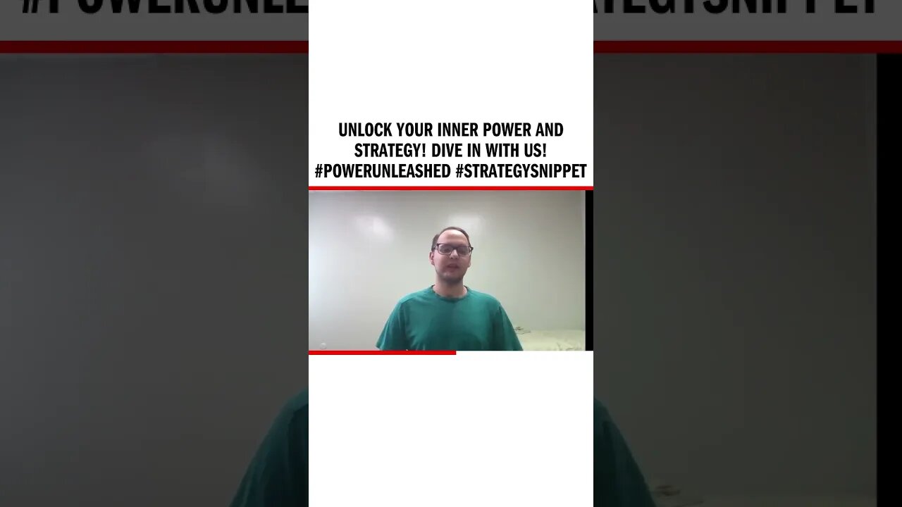 Unlock your inner power and strategy! Dive in with us! #PowerUnleashed #StrategySnippet