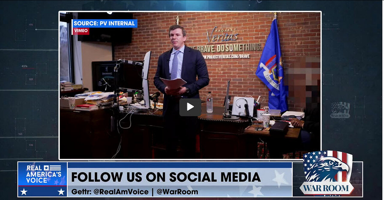 The WarRoom Stands Behind James O'Keefe In Full Support