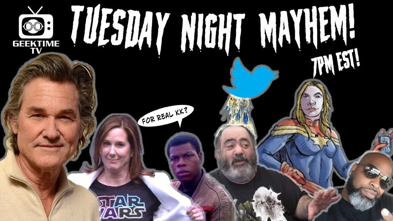 Kurt Russell v. Twitter | Twitter v. Dan Slott | John Boyega v. Kathleen Kennedy | Daym Drops Comic