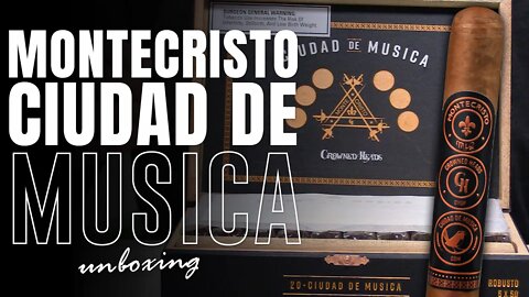 Montecristo Ciudad de Musica | Unboxing