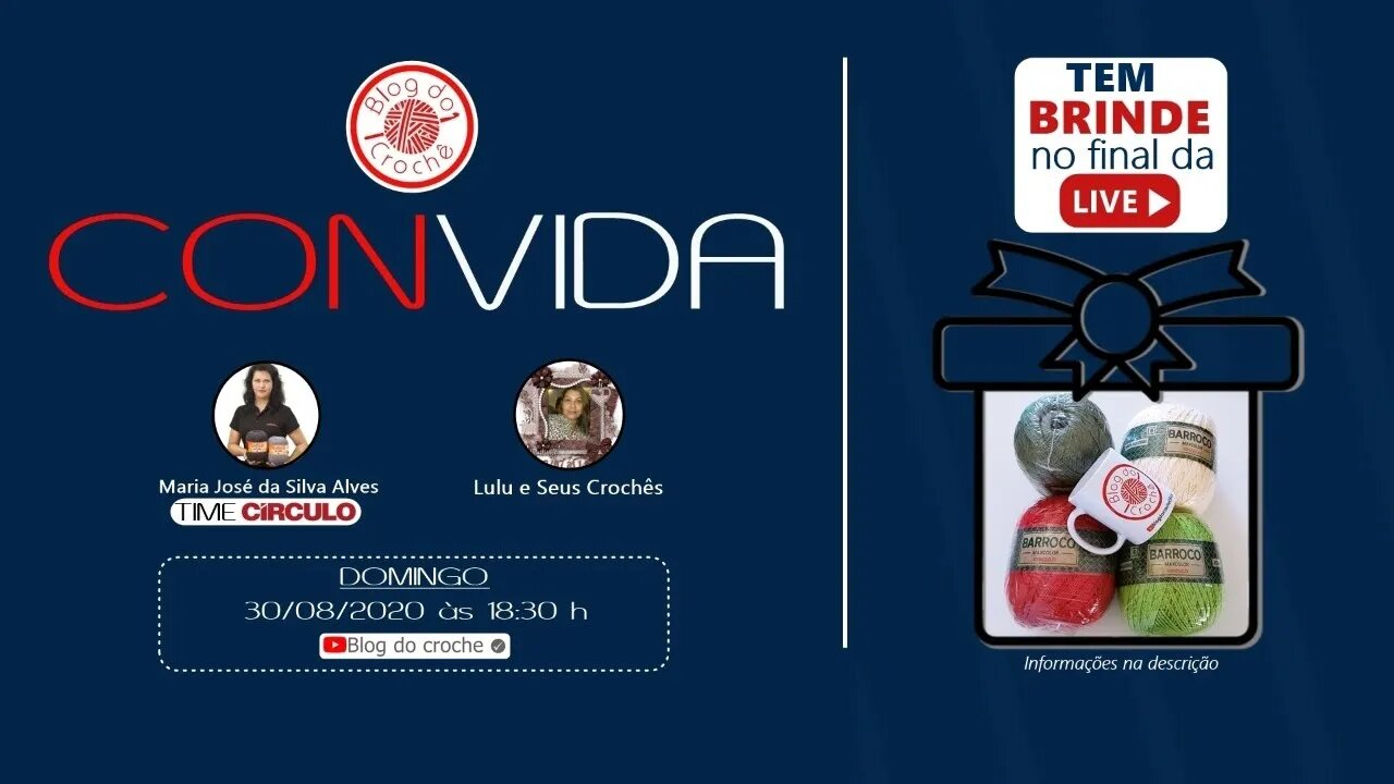 Blog do crochê CONVIDA - Maria José da Silva Alves e Lulu e Seus Crochês