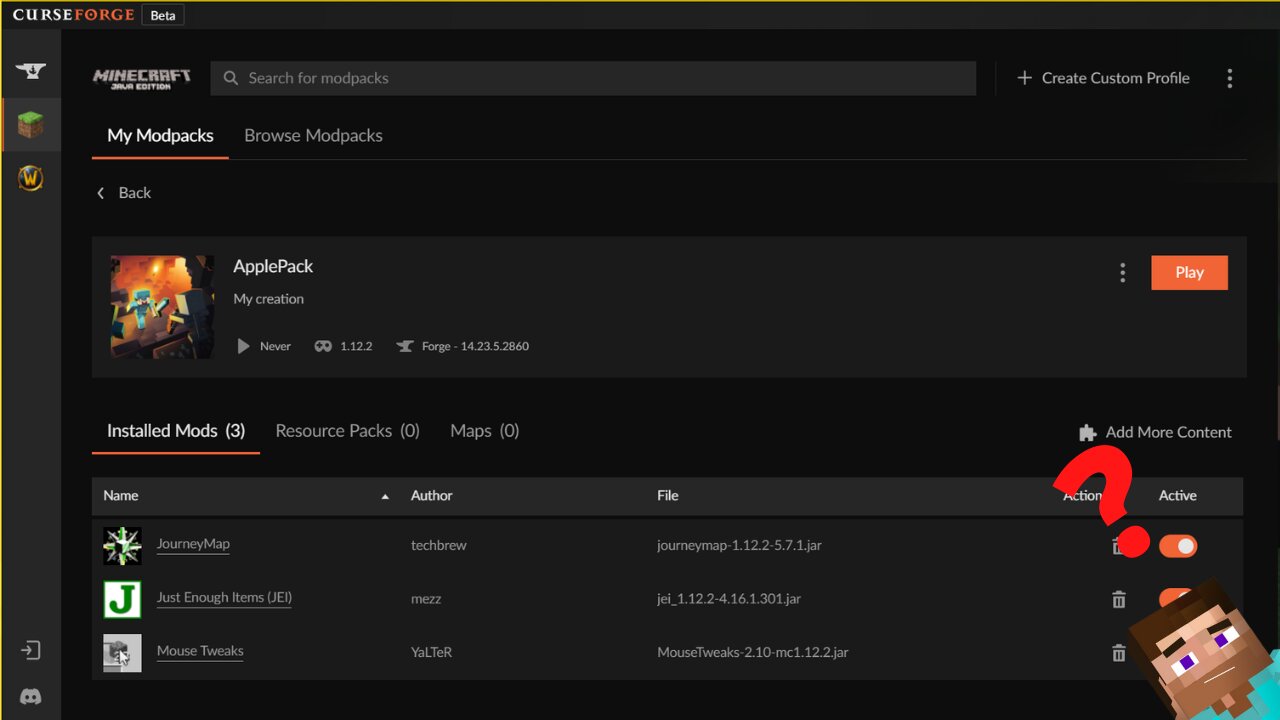 How To Make A Custom Minecraft Modpack On Curseforge