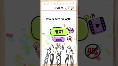 Brain Test Tricky Puzzles Level 88 Who wins the battle?