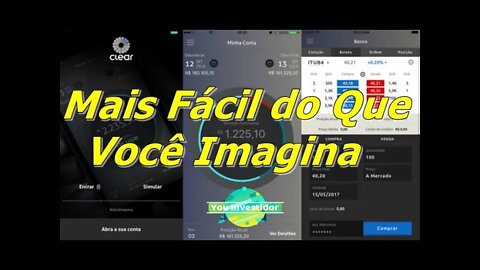 Como Compra Ação no App da Corretora Clear